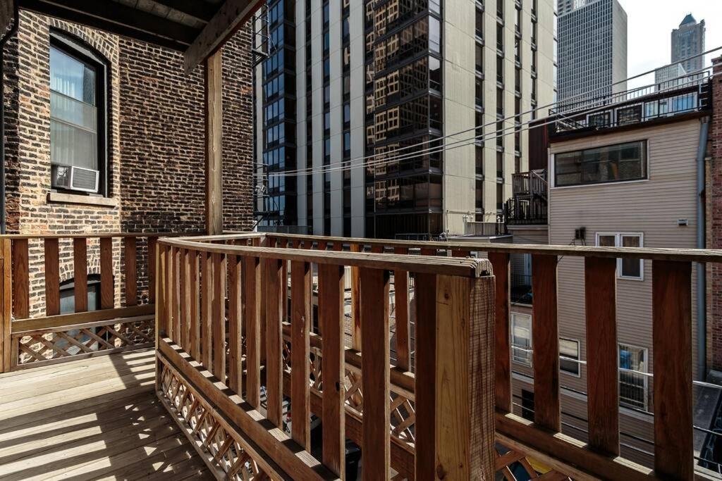Apartament Historic And Unique Brownstone In Gold Coast - Downtown - 3 Chicago Zewnętrze zdjęcie